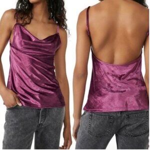 (NWOT) Intimately Free People All Night Velvet Camisole